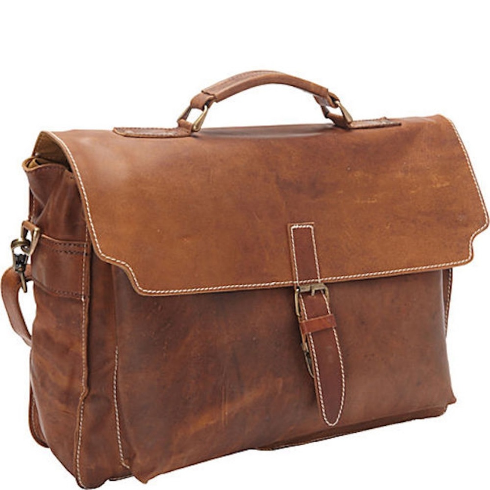 Soft Leather Laptop Bag/Messenger Bag